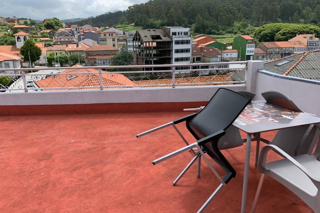 Duplex Con Terraza Villa Ponte Do Porto Bagian luar foto